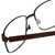 Gotham Style Designer Reading Glasses GS14 in Brown 59mm