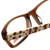 Converse Designer Eyeglasses K007 in Brown 49mm :: Custom Left & Right Lens