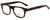 Converse Designer Eyeglasses P004 in Brown Horn 50mm :: Custom Left & Right Lens