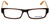 Converse Designer Reading Glasses Q004 in Brown 51mm