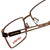 Converse Designer Eyeglasses K008 in Brown 49mm :: Progressive