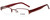 Seventeen Designer Eyeglasses SV5315-RED in Red 47mm :: Rx Single Vision