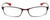 Bollé Versailles Designer Reading Glasses in Satin Brown & Red
