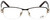 Cazal Designer Eyeglasses Cazal-1085-002 in Black Bronze 53mm :: Rx Single Vision