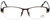 Cazal Designer Eyeglasses Cazal-1086-001 in Gunmetal 52mm :: Rx Single Vision