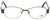 Cazal Designer Eyeglasses Cazal-1089-004 in Brown Leopard Gold 52mm :: Progressive