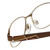 Cazal Designer Eyeglasses Cazal-1206-003 in Brown 53mm :: Progressive