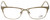 Cazal Designer Eyeglasses Cazal-4214-003 in White Gold 53mm :: Custom Left & Right Lens