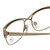Cazal Designer Eyeglasses Cazal-4214-003 in White Gold 53mm :: Custom Left & Right Lens