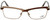 Cazal Designer Eyeglasses Cazal-4216-004 in Brown Beige 54mm :: Custom Left & Right Lens