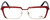 Cazal Designer Eyeglasses Cazal-4226-003 in Red Black 54mm :: Custom Left & Right Lens