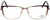 Cazal Designer Eyeglasses Cazal-4228-002 in Rose Brown 54mm :: Custom Left & Right Lens