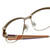 Cazal Designer Eyeglasses Cazal-4234-001 in Purple Orange Gold 54mm :: Custom Left & Right Lens