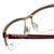 Cazal Designer Eyeglasses Cazal-4235-001 in Plum Gold 54mm :: Custom Left & Right Lens