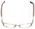 Cazal Designer Eyeglasses Cazal-4235-001 in Plum Gold 54mm :: Custom Left & Right Lens