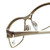 Cazal Designer Eyeglasses Cazal-4238-002 in Gold 53mm :: Custom Left & Right Lens