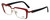 Cazal Designer Eyeglasses Cazal-4226-003 in Red Black 54mm :: Rx Single Vision