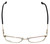 Cazal Designer Eyeglasses Cazal-4227-001 in Black Gold 53mm :: Rx Single Vision