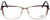 Cazal Designer Eyeglasses Cazal-4228-002 in Rose Brown 54mm :: Rx Single Vision