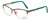 Cazal Designer Eyeglasses Cazal-4233-003 in Gold Green 53mm :: Rx Single Vision