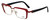 Cazal Designer Eyeglasses Cazal-4226-003 in Red Black 54mm :: Progressive