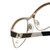 Cazal Designer Eyeglasses Cazal-4227-001 in Black Gold 53mm :: Progressive