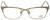 Cazal Designer Eyeglasses Cazal-4214-003 in White Gold 53mm :: Rx Bi-Focal