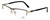 Cazal Designer Eyeglasses Cazal-4218-001 in Black Gold 55mm :: Rx Bi-Focal