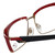 Cazal Designer Eyeglasses Cazal-4226-003 in Red Black 54mm :: Rx Bi-Focal