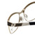 Cazal Designer Eyeglasses Cazal-4227-001 in Black Gold 53mm :: Rx Bi-Focal