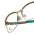 Cazal Designer Eyeglasses Cazal-4233-003 in Gold Green 53mm :: Rx Bi-Focal