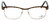 Cazal Designer Eyeglasses Cazal-4237-002 in Brown Leopard 53mm :: Rx Bi-Focal