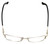 Cazal Designer Reading Glasses Cazal-4218-001 in Black Gold 55mm