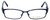 Nicole Miller Designer Eyeglasses Bowery-03 in Indigo Black 53mm :: Custom Left & Right Lens