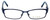 Nicole Miller Designer Eyeglasses Bowery-03 in Indigo Black 53mm :: Rx Single Vision