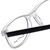 Ernest Hemingway Designer Eyeglasses H4617 in Black-Clear 52mm :: Rx Single Vision