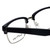 Ernest Hemingway Designer Eyeglasses H4828 in Matte Black Silver 53mm :: Custom Left & Right Lens