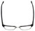 Ernest Hemingway Designer Eyeglasses H4828 in Matte Black Silver 53mm :: Rx Single Vision