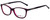 Profile View of Eddie Bauer Designer Reading Glasses EB32209-PU in Purple with Blue Light Filter