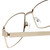 Gotham Style Reading Glasses GS14 in Gold with Blue Light Filter + A/R Lenses