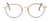 Front View of Fashion Optical Reading Glasses E2055 in Gunmetal with Blue Light Filter + A/R L
