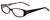Profile View of Vera Bradley Blue Light Glasses Alyssa-PRD Portobello Road Purple Crystal Floral