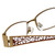 Calabria Designer Eyeglasses 812-GLD in Gold 49mm :: Rx Single Vision