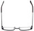 Calabria Designer Reading Glasses 812-BLK in Black 49mm