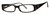 Calabria Viv 664 Black Designer Eyeglasses :: Rx Single Vision
