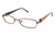 Candie's Designer Eyeglasses DENA-SBRN in Satin Brown 50 mm :: Rx Single Vision