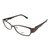 Candie's Designer Eyeglasses Skye-MBRN in Matte Brown 52 mm :: Rx Single Vision