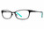Candie's Designer Reading Glasses Kimberly-SBLK in Satin Black 51 mm