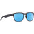 Dragon Alliance Monarch Sunglasses in Matte Black with Blue Mirror Lenses