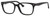 Hemingway Designer Eyeglasses H4801-BLK in Black 50mm :: Rx Single Vision